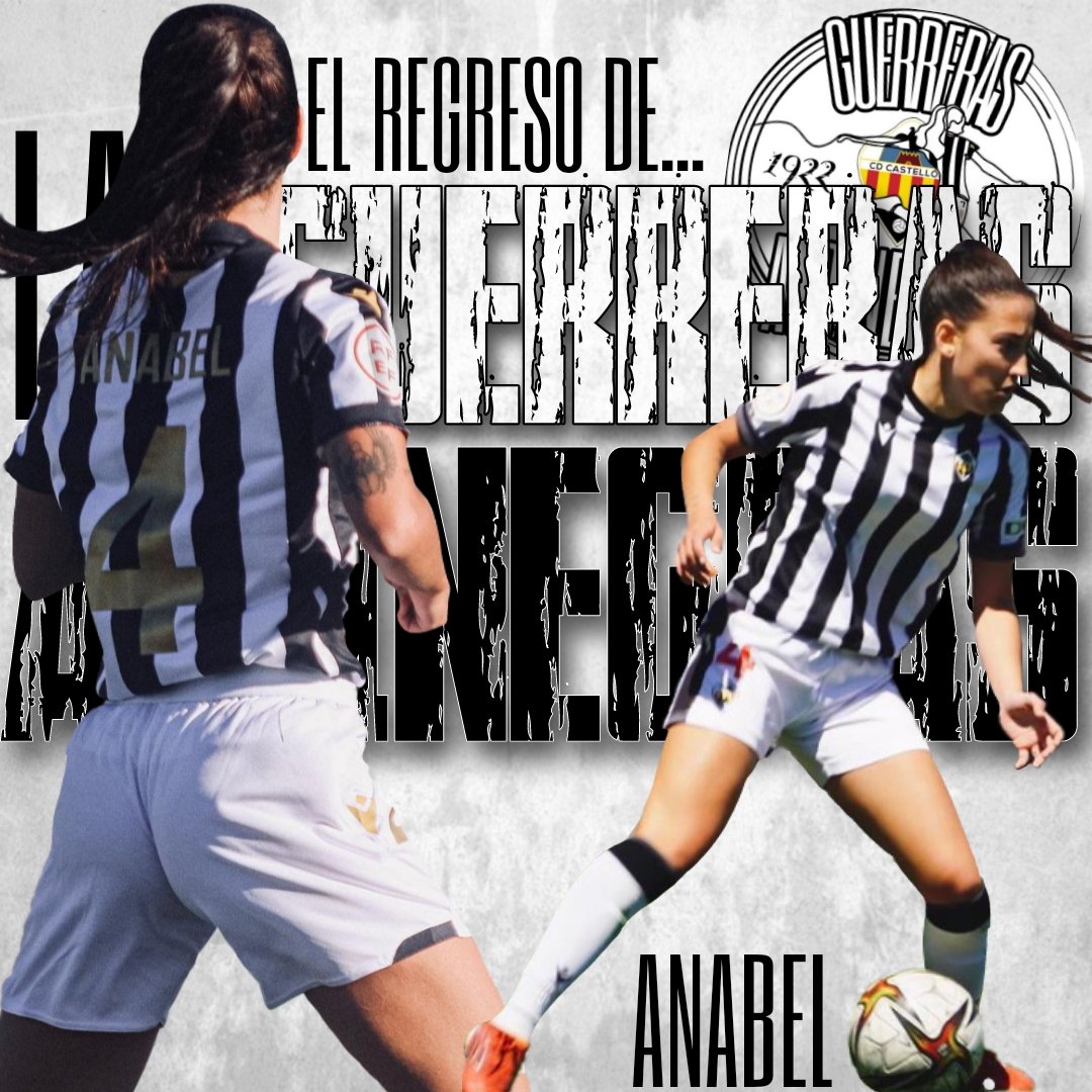 GAlbinegras's tweet photo. 📢 | Yyyy....  @anabelprieto15 es la siguiente en renovar. 

¡¡Enhorabuena #GUERRERA!!  Esperamos que esta temporada sea grande. ¡Vamos, a dar los todo! Juntos lo conseguiremos. 

#EllasTambiénJuegan #PPO 🤍🖤💪🏼 https://t.co/sg6kOqNeRh