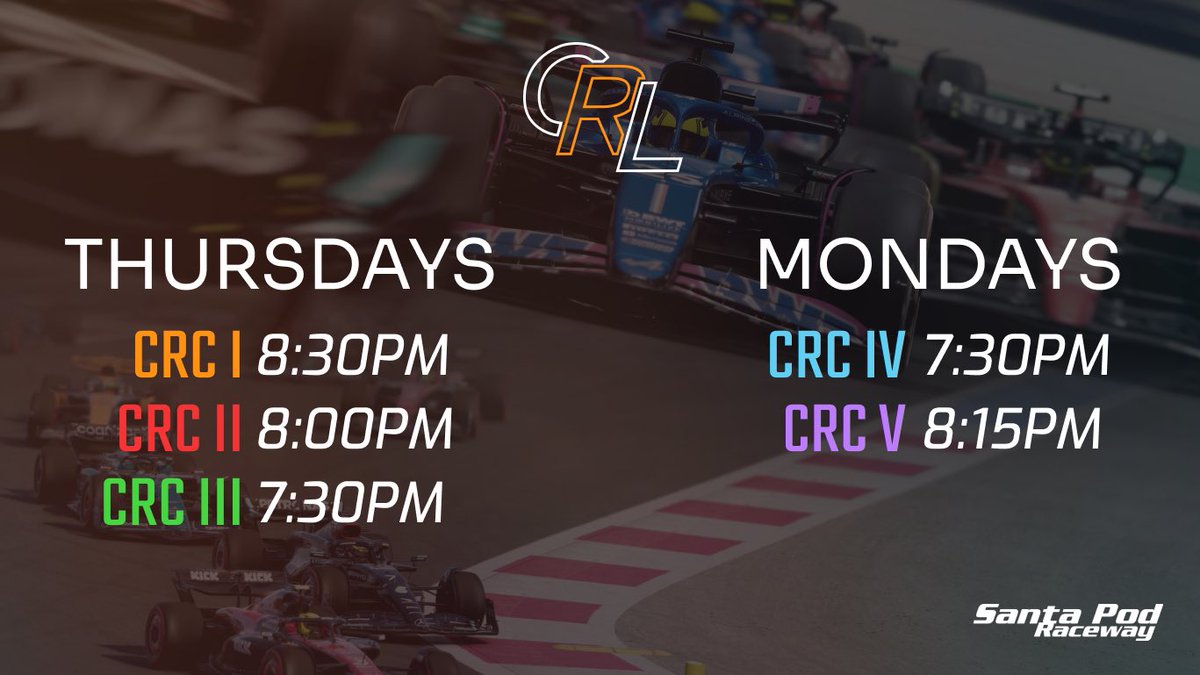 Cone_Racing's tweet photo. Season 9 is set to be our biggest one yet! 128 drivers signed up 🤩 We’ve had to open a brand new tier, CRC V! https://t.co/MIneK5jO4K