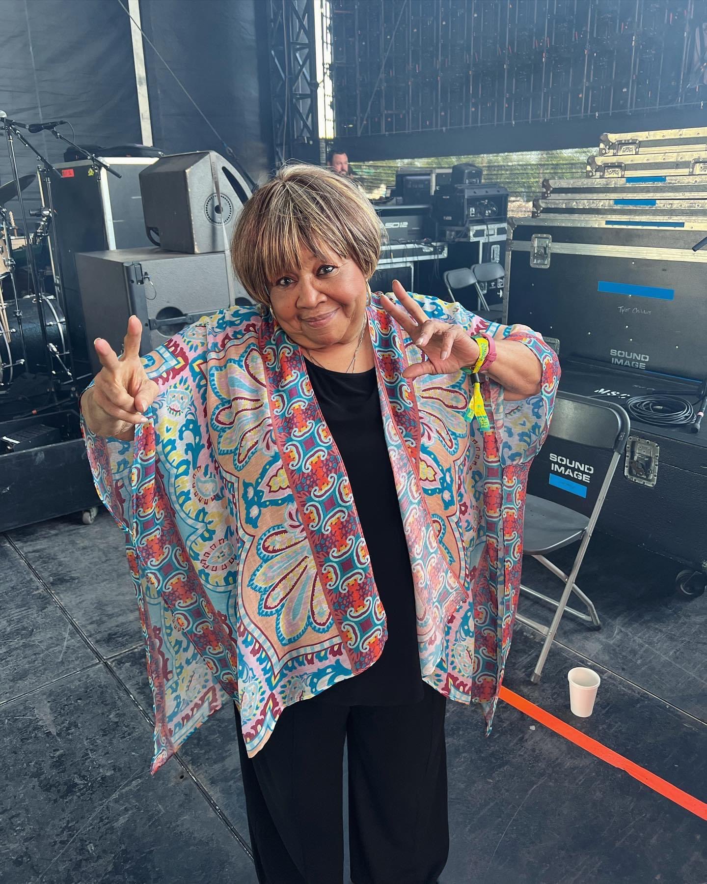 Happy Birthday Ms Mavis Staples   thank you for your gift 