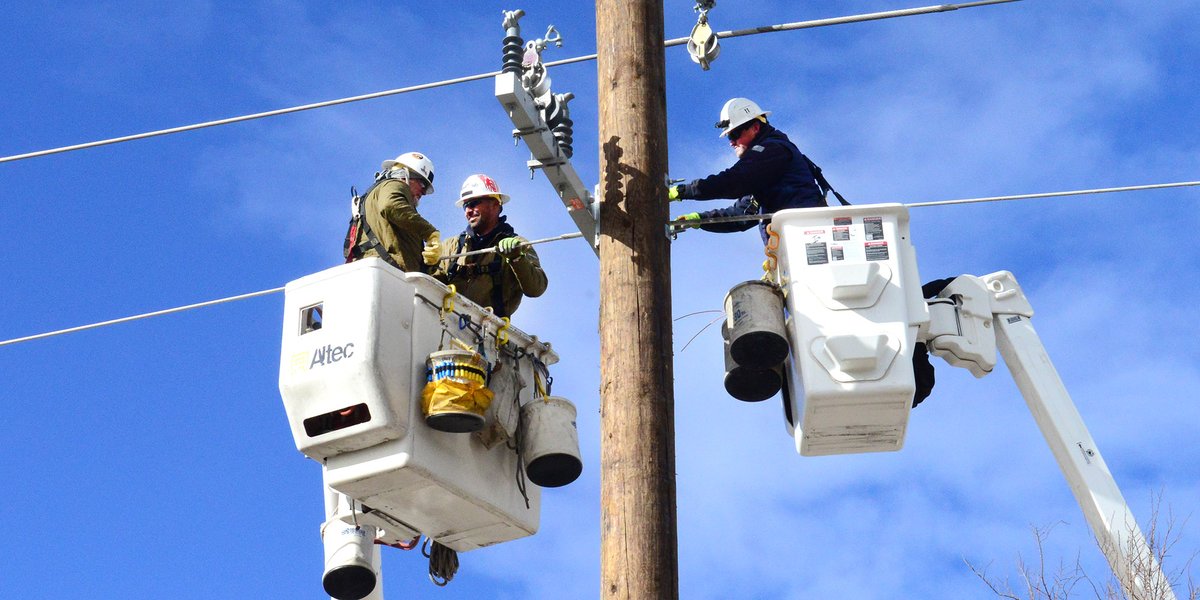 NVEnergy's tweet image. Today, July 10, is #LineworkerAppreciationDay, commemorating the contributions of the men and women who bring electricity to customers across the country and honoring the legacy of Henry Miller, one of the founders of the IBEW. @IBEWlocal1245  #IBEWLocal396