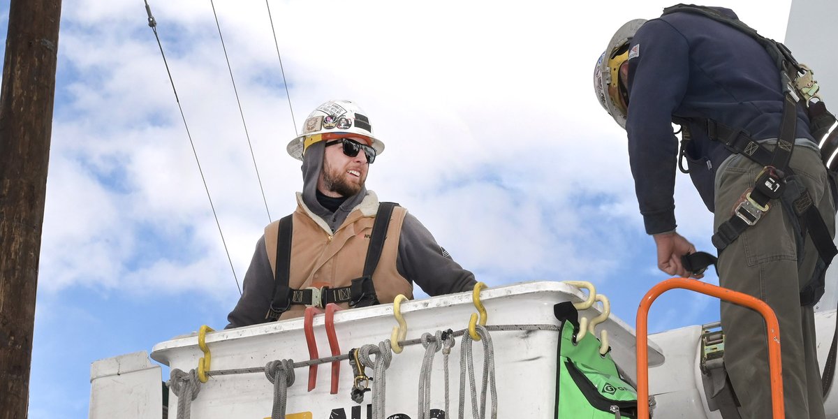 NVEnergy's tweet image. Today, July 10, is #LineworkerAppreciationDay, commemorating the contributions of the men and women who bring electricity to customers across the country and honoring the legacy of Henry Miller, one of the founders of the IBEW. @IBEWlocal1245  #IBEWLocal396