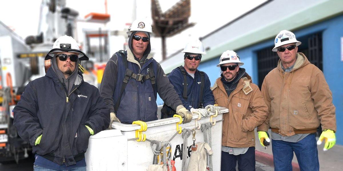 NVEnergy's tweet image. Today, July 10, is #LineworkerAppreciationDay, commemorating the contributions of the men and women who bring electricity to customers across the country and honoring the legacy of Henry Miller, one of the founders of the IBEW. @IBEWlocal1245  #IBEWLocal396