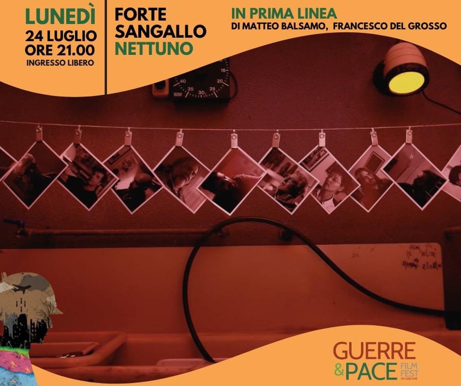 andrejarestek's tweet photo. In prima linea - Docufilm che è stato scelto come film d'apertura della 21esima edizione del Guerre&amp;Pace FilmFest. La manifestazione si terrà nella splendida cornice del Forte Sangallo di Nettuno dal 24 al 30 luglio. 
#andrejarestek https://t.co/7NUs4Rn3G9