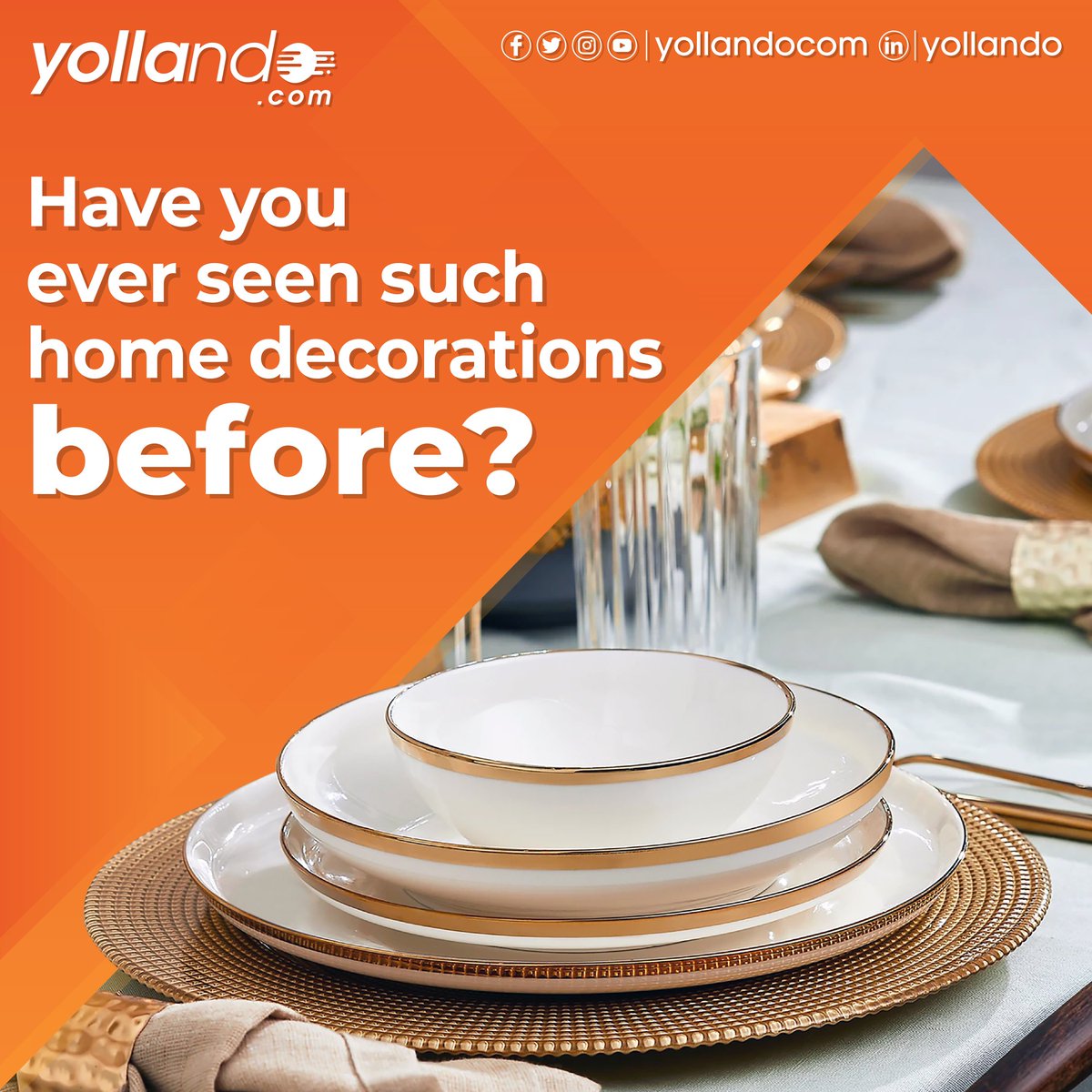 Karaca brand delivered to your doorstep with Yollando!