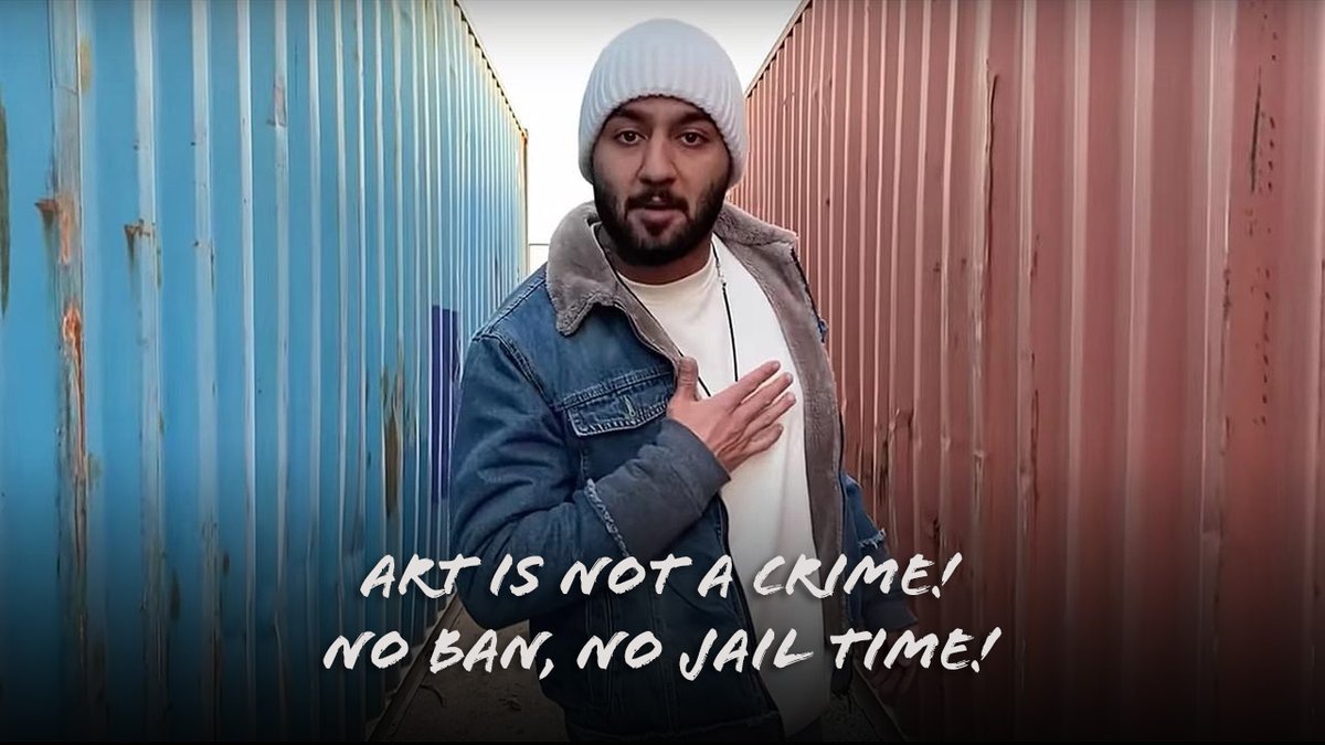IranPrisonEmerg's tweet image. Rebel rapper #ToomajSalehi sentenced to 6 yrs 3 mo for Corruption on Earth for his lyrics &amp;amp; activism, &amp;amp; banned from creating music 2 yrs. Demand his immediate and unconditional release, relying on our people's struggle and international solidarity to force regime to free him.