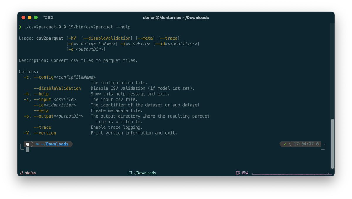 edigonzales's tweet photo. #OGD made easy, Teil 1: csv2parquet - Parquet, the new kid on the block for data crunching. https://t.co/KrhfdcbLUE #Java #INTERLIS #Parquet #CSV #dataisnothard https://t.co/KhMHLLcNdk