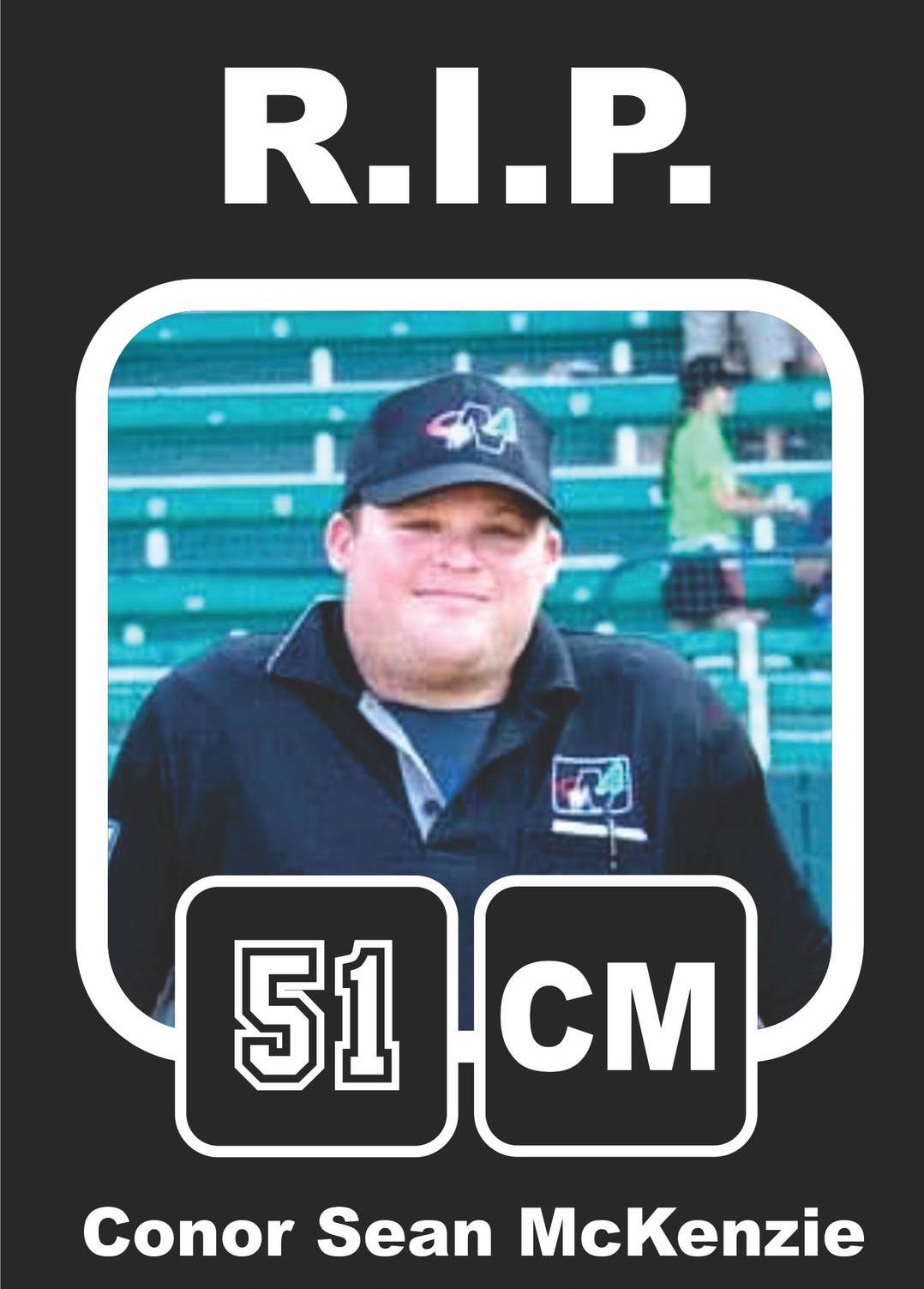Ump Attire on Twitter "Rest In Peace Conor McKenzie RIP NWLbaseball