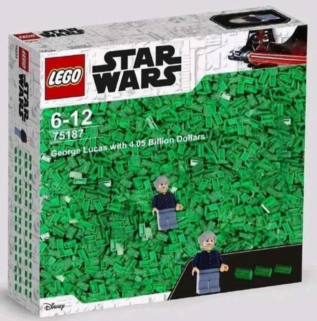 FOXPROWL1's tweet photo. Hilarious!
#fakelego #georgelucas #starwars #foxprowlcollectables #toyparody https://t.co/JRfqVM8TEI