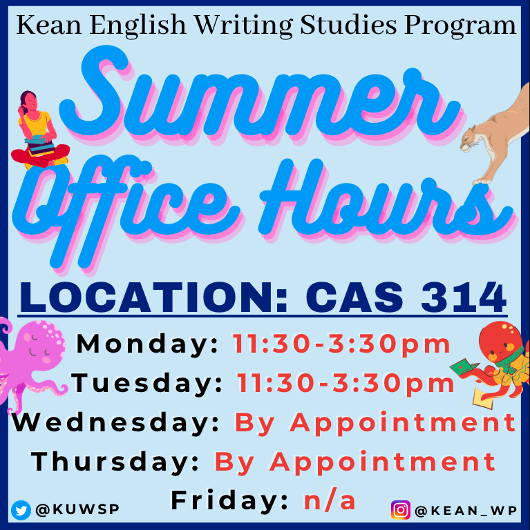 Kean Writing Studies tweet media