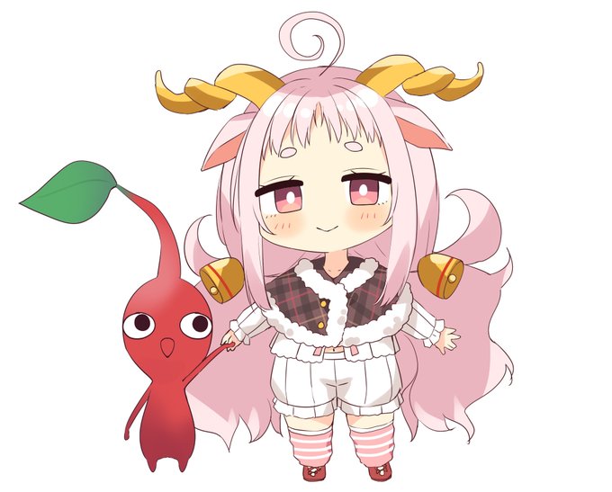 ピクミンやってるクヌムさん可愛かった
#えがくぬむさん 