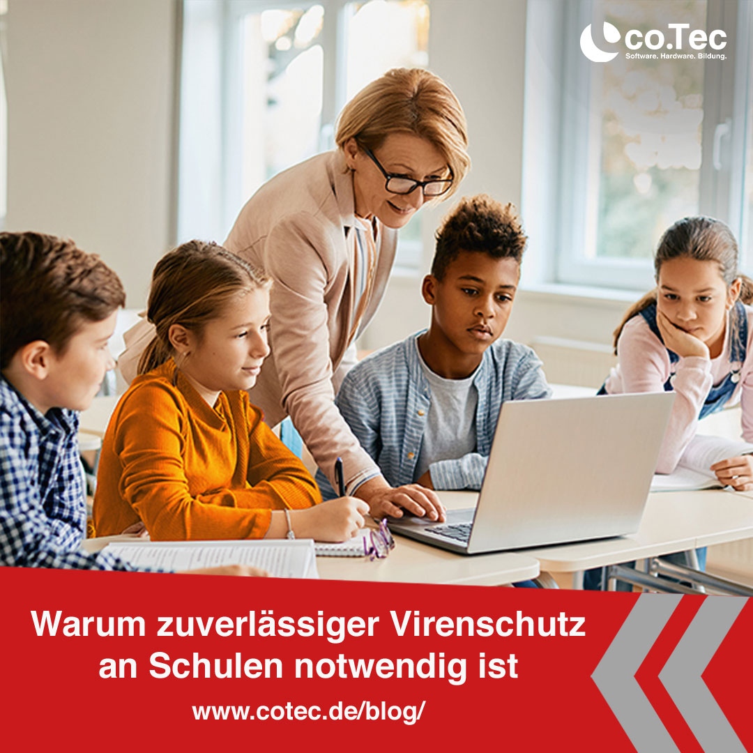 Wir sollten der Herausforderung "IT-SECURITY im Schulbereich" viel mehr Beachtung schenken! 
Informieren Sie sich jetzt in unserem Blog, warum ein zuverlässiger Virenschutz an Schulen unbedingt notwendig ist. 🔏

↪ cotec.de/co.Tec-Blog/ 

#blog #itsecurity #twlz #twitterlz