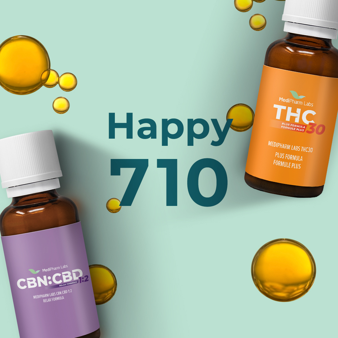 Happy 710, from everyone at MediPharm Labs!  We have a wide range of formulated oils ranging from CBD to THC to CBN, and even olive oils. 
Let us know in the comments which one is your favourite.
Tap the link to learn more about our oil products: bit.ly/3JSzvt3