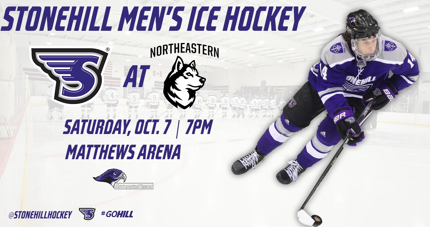 Stonehill Ice Hockey on Twitter "Stonehill Men’s Ice Hockey schedule