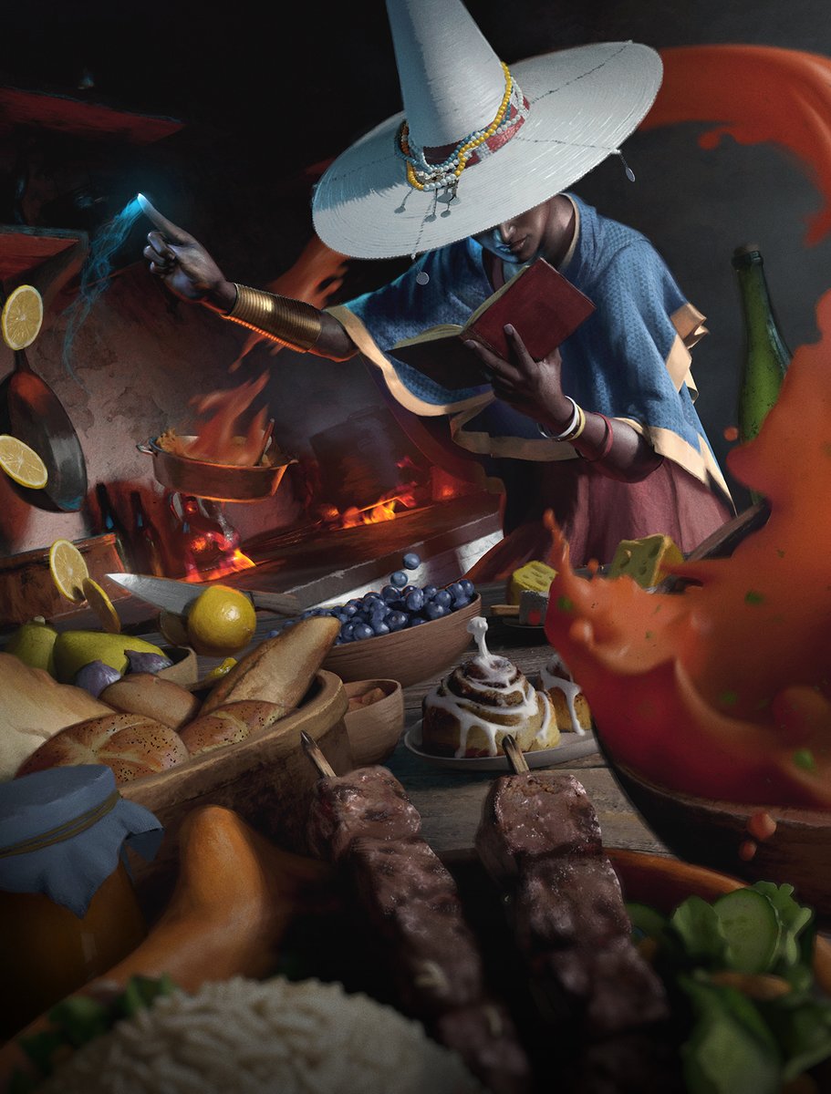 sstarkm's tweet photo. Man I should really get back into working on this 'fantasy job' series again, I really loved it. I need to start thinkin' on what kinda job I'd tackle next though. https://t.co/f8mXqNYnUh