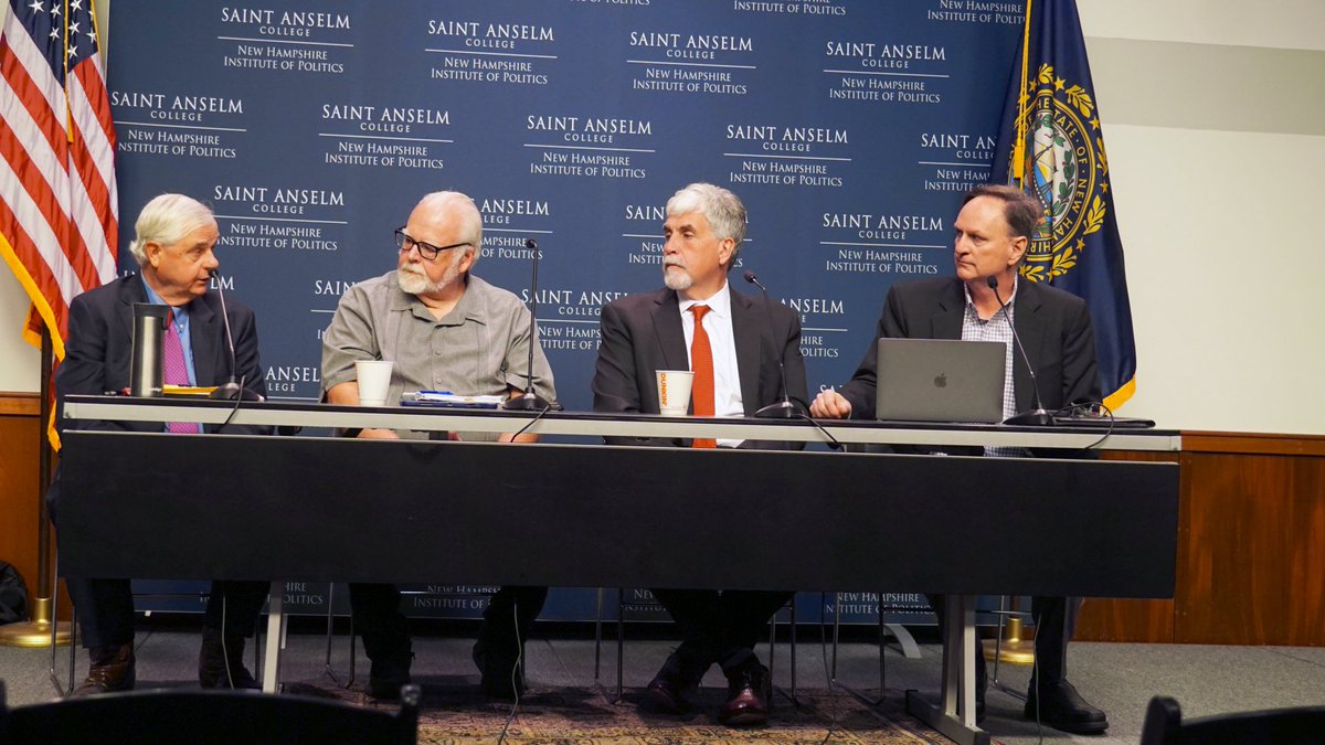 RIGHT NOW: Senate President <a href="/SenJeb/">Jeb Bradley</a> joins <a href="/granitewinger/">Dave Carney</a>, <a href="/EricDHargan/">Eric Hargan</a> and <a href="/IAMMGraham/">ConservativeNotCrazy</a> for a panel on #medicaidexpansion organized by <a href="/NewHampJournal/">NH Journal</a> 🎙️ 

#nhpolitics