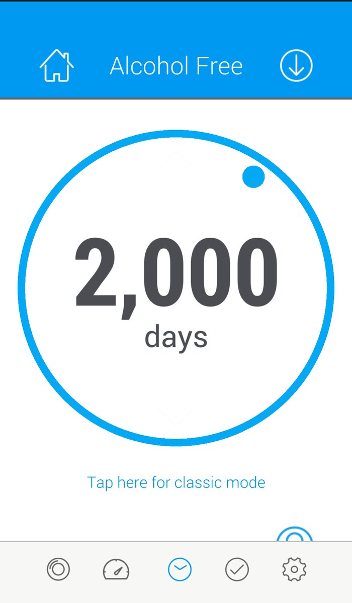Randomly opened my Nomo app and found this nice round number today...
2,000 days since my last drink -- we do recover. 🎤
#unwasted #ownsobriety #sober #soberlife #recovery #RecoveryPosse