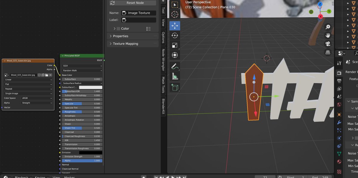 DiorRobloxDev's tweet image. Hey, whenever i use PBR textures the texture never appears? it’s just a solid colour. I have tried multiple things including re-downloading Blender but nothing seems to work… I am very new to blender and would appreciate some help! #Blender