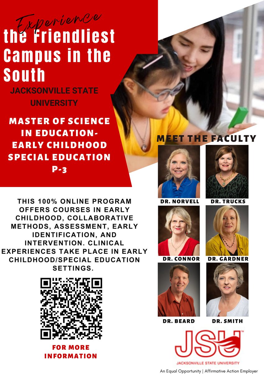 FEATURED PROGRAM OF THE WEEK - MSE, EARLY CHILDHOOD SPECIAL EDUCATION P-3