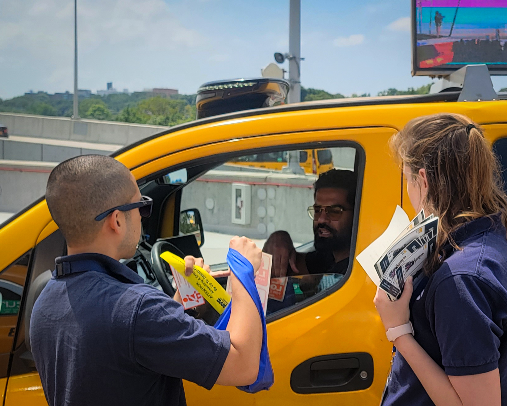 NYC TLC on Twitter "Our Education and Enforcement staff applied 94 decals to wheelchair
