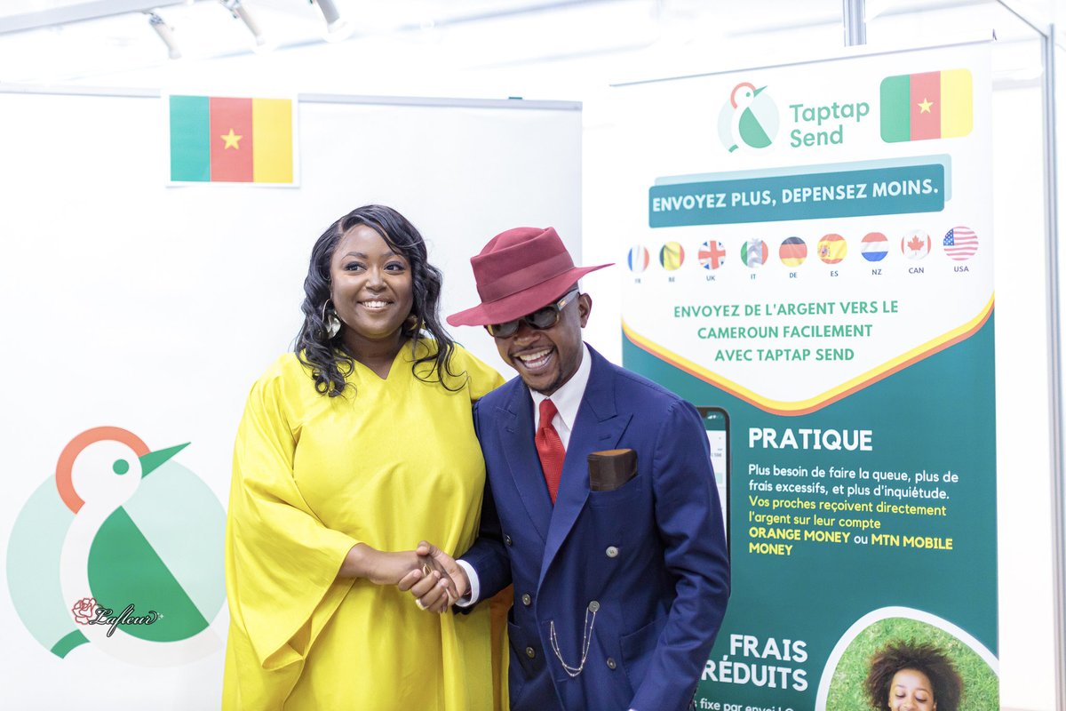 MboaParis's tweet image. #mboaparis2023 #taptapsendcameroun #Davidetoo #fatimatouousmanou
Comment oublier cette belle journée constellée de sourire et de partage ? Taptap Send notre partenaire officiel pour cette édition a fortement contribué au rayonnement de l&apos;événement le 20 mai dernier à Montrouge.