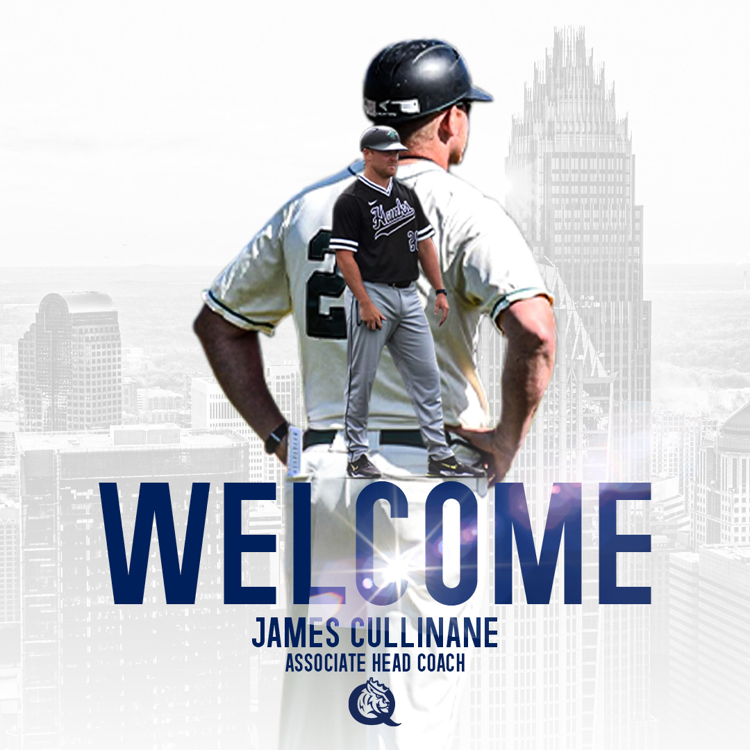 Queens (N.C.) Baseball (@queens_baseball) on Twitter photo Join us in welcoming <a href="/CoachCullinane/">James Cullinane</a> as our Associate Head Coach and Hitting Coach ⚾
📰tinyurl.com/hdrhw2w2
#GoRoyals Join us in welcoming <a href="/CoachCullinane/">James Cullinane</a> as our Associate Head Coach and Hitting Coach ⚾
📰tinyurl.com/hdrhw2w2
#GoRoyals