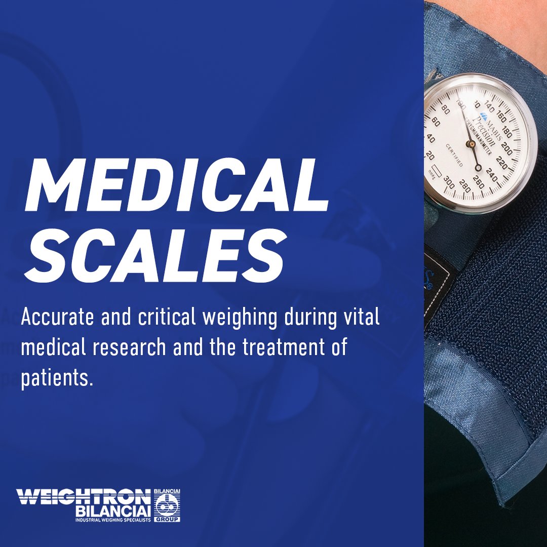 Weightroncb's tweet image. Accurate and reliable weighing is essential for patient treatment and research 🏥

Find out more about our range of Medical Scales: weightron.com/industrial-sca…

#Weighing