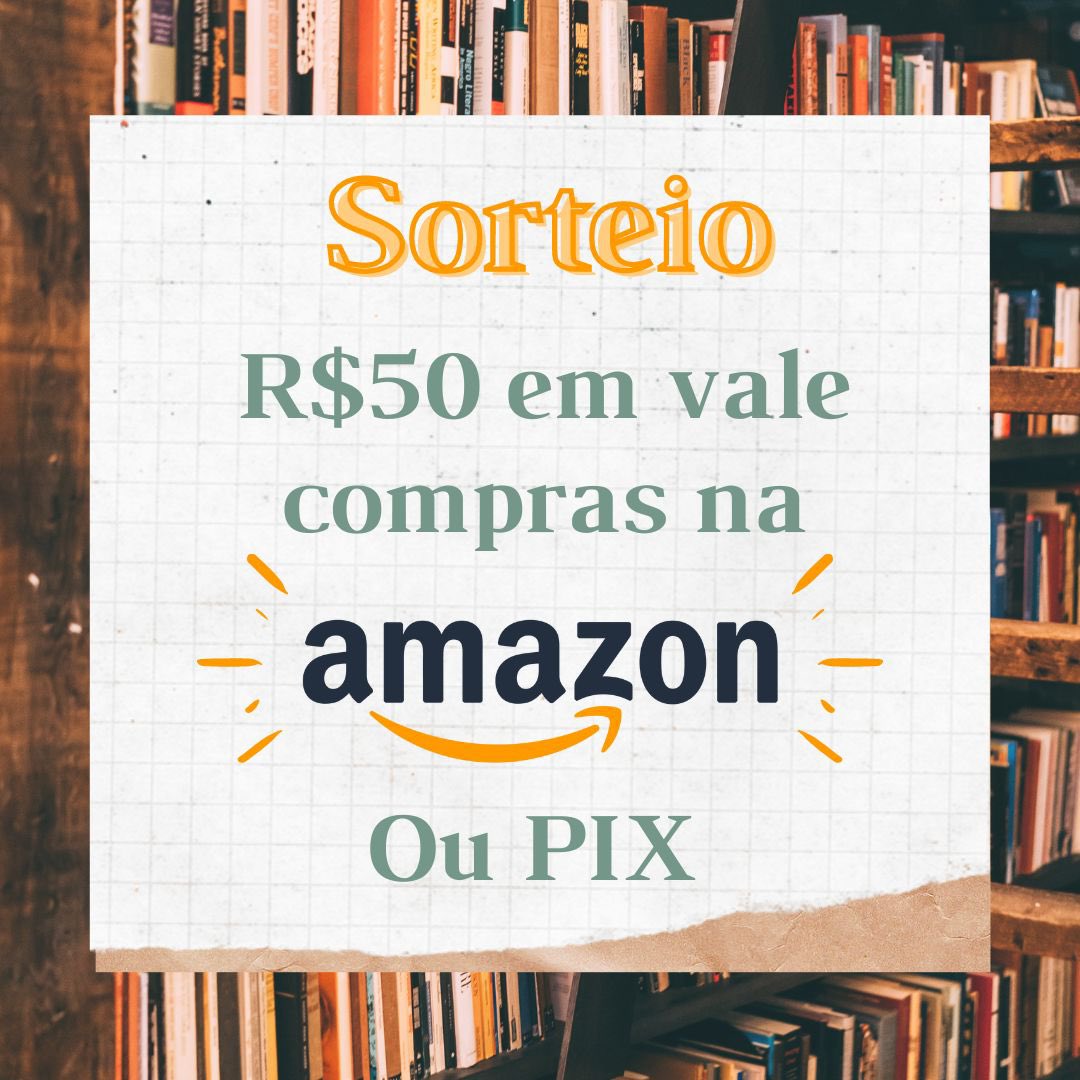 Promo de Books 📚 (@promodebooks) on Twitter photo 📚📚 Sorteio Relâmpago 📚📚
🏆 Prêmio:
✨ R$50 em livros na Amazon ou um Pix de R$50!
↪️ Regras:
• Seguir <a href="/promodebooks/">Promo de Books 📚</a>
• Dar RT nesse tweet (sem citar)
• Dar RT no fixado da página
• Comentar Livros ou Pix
Resultado: 13/07! 🍀📚 📚📚 Sorteio Relâmpago 📚📚
🏆 Prêmio:
✨ R$50 em livros na Amazon ou um Pix de R$50!
↪️ Regras:
• Seguir <a href="/promodebooks/">Promo de Books 📚</a>
• Dar RT nesse tweet (sem citar)
• Dar RT no fixado da página
• Comentar Livros ou Pix
Resultado: 13/07! 🍀📚