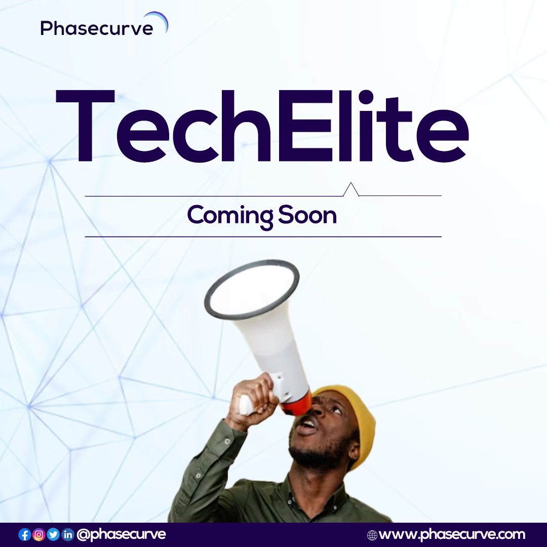 TechElite Program is brought to you by Phasecurve to train you on becoming an advanced, skilled Software Engineer. 
Watch out for this space!

#TechTraining #SoftwareDevelopment #CareerGrowth #UKOpportunities