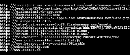 phishstats.info detected 559 new websites hosting #phishing | new today: 1334 | #infosec #cybersecurity #malware