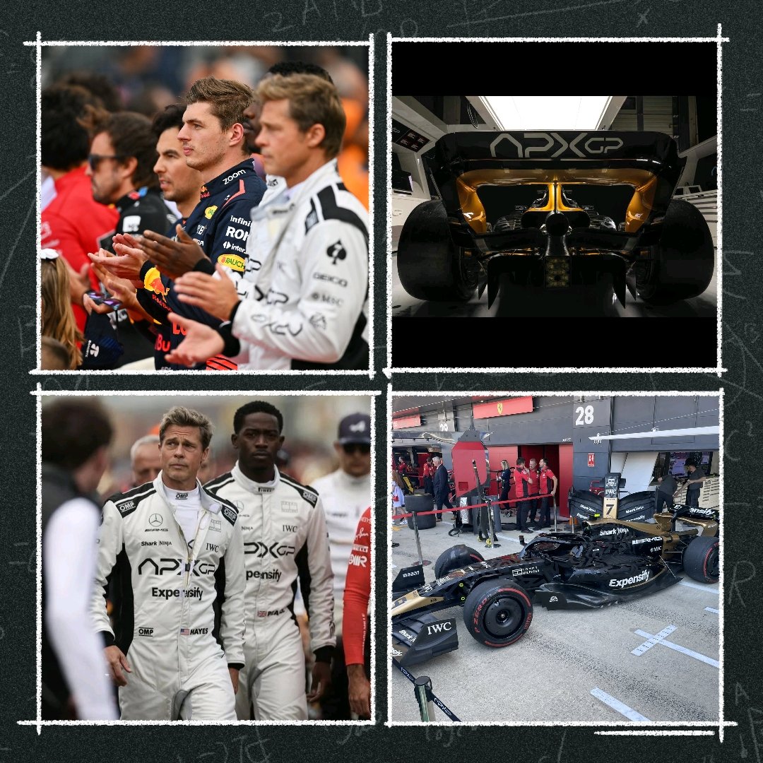This is 🔥

#apxgp #Formula1 #SilverstoneGP #BritishGP #BritishGrandPrix #MaxVerstappen #BradPitt #LewisHamilton