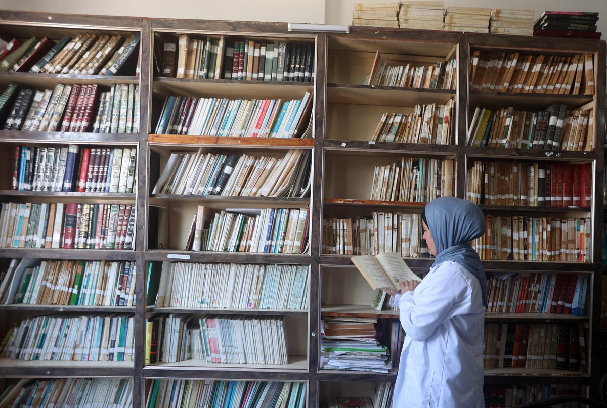#Palestinian #women specialized in #conservation, restoring and #digitizing #manuscripts and rare #books They work on archiving and restoring old rare #historical manuscripts and books in a #laboratory  #funded by the #british Library in #london and the Hill #museum.<a href="/ahmedzakot/">Ahmed Zaqout (Zakot)</a>