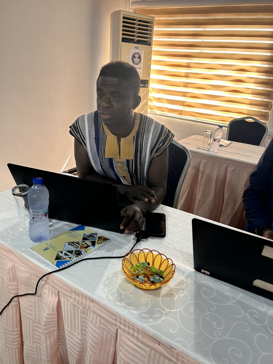Enoch_Cudjoe's tweet photo. A five-day training workshop with @StatsGhana has started. #ILO is working with the @StatsGhana to produce an official Labour &amp; Multi-Factor Productivity Statistics. The report is expected to inform evidence based policies and contribute to wage determination.
@ILOProductivity https://t.co/uS2JPJk3CW
