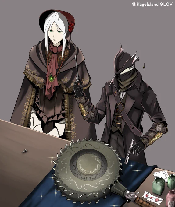 #無言で過去絵をあげる見た人もやる
フロム系ネタ寄り 