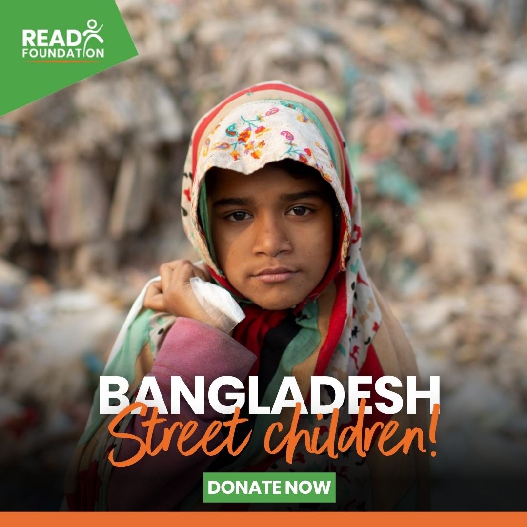 Read_Foundation's tweet photo. READ Foundation has established drop-in centres as shelters for children in need. Our staff is well-equipped with the skills and expertise to support and protect them.π
β
#SupportLocal #BeTheChange #DonateNow #StreetChildrenInBangladesh #KeepingKidsOffTheStreets #EducationWorks https://t.co/q4QdQnPXk5
