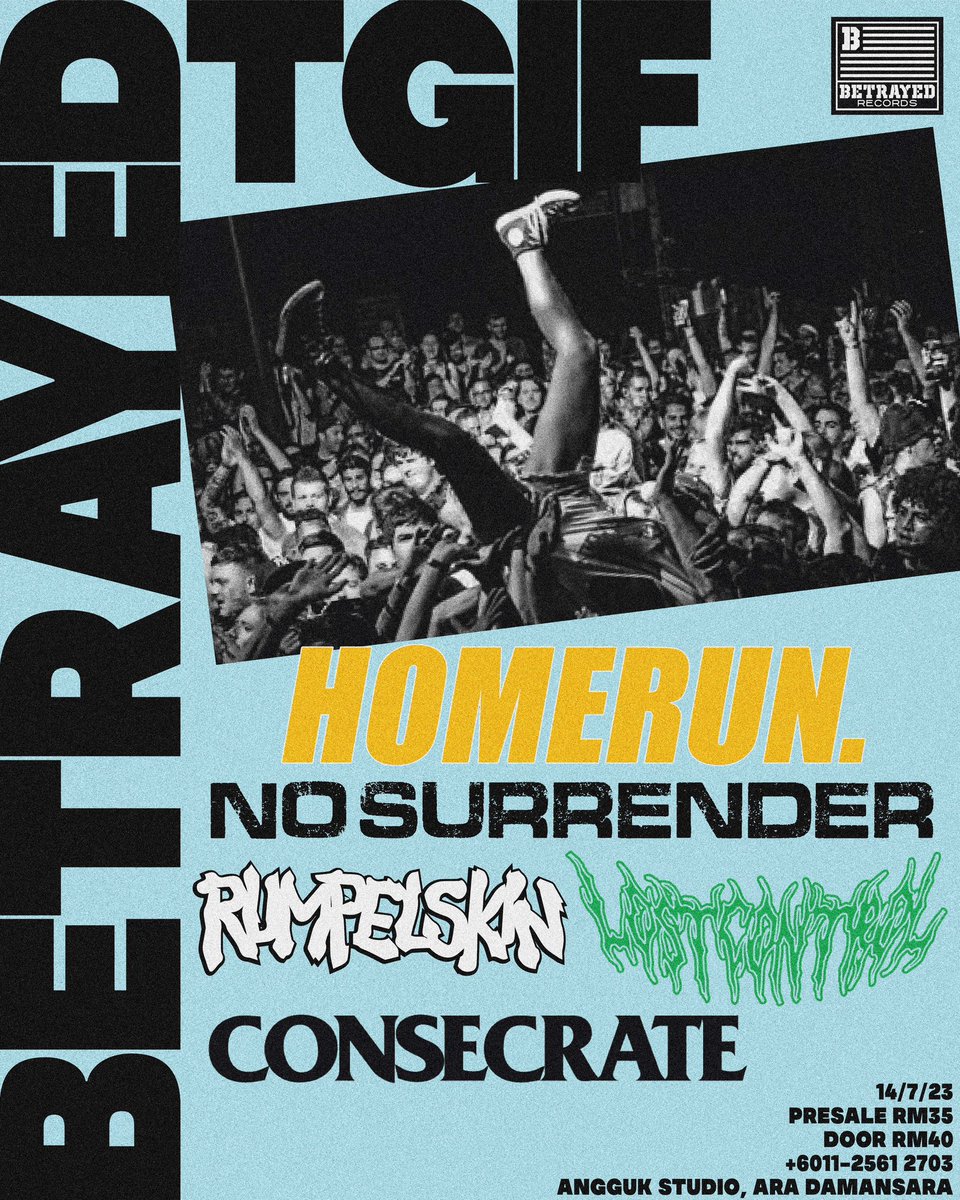 New flyer updates. @consecratehc will replace #recreatehc . See you this friday!
