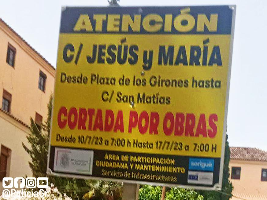 Con motivo de las obras en c/ Jesús y María, del 10 al 16 de julio, las líneas C30, C32 y C35 estarán desviadas por plaza de los Campos, Cuesta del Progreso y San Matías, para retomar su itinerario. 
La parada más cercana a la zona del desvío será San Matías 16.