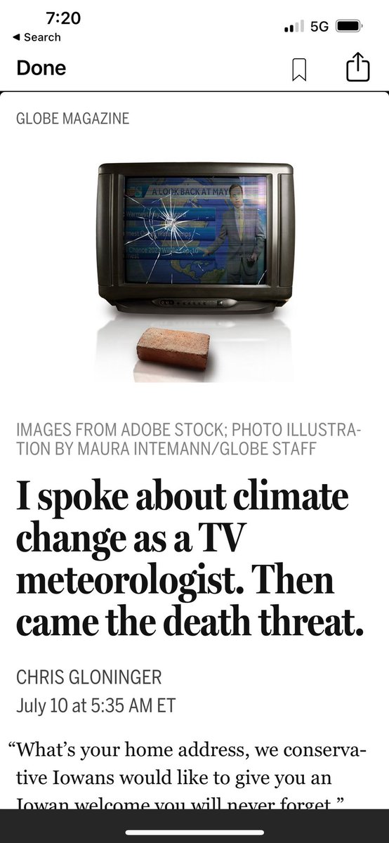 My friend <a href="/YoungJinWrites/">Young-Jin Kim</a> reached out after I decided to resign. Since then, I’ve been working on this project in the <a href="/BostonGlobe/">The Boston Globe</a>. I talk a bit about my time/history of covering the #climatecrisis 

bostonglobe.com/2023/07/10/mag…