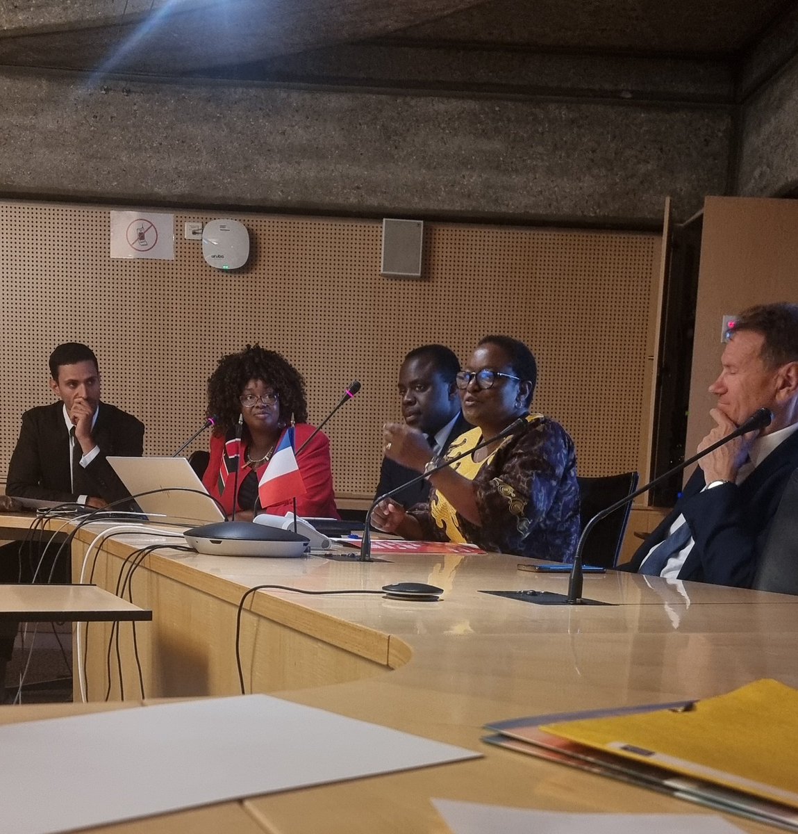 This morning we are on investments in #Kenya with the Ambassador of Kenya in #France.
<a href="/gerardinemahoro/">Gérardine Mahoro</a> <a href="/stephanetiki/">Stéphane Tiki</a>