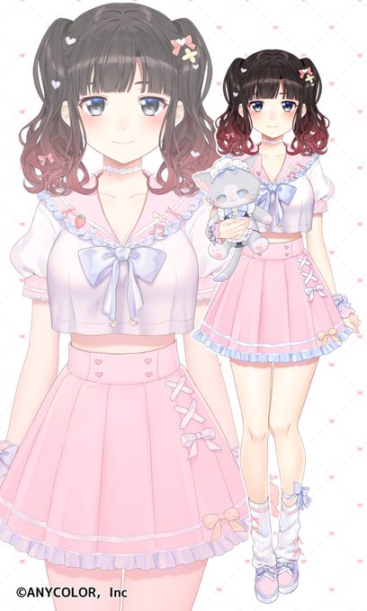 詩子お姉さんの新衣装を
お仕立てさせていただきました✨️
ゆめかわセーラー服です～～❕
🦄💖💭🌈🩷🤍🩵💜 https://t.co/h0zvbgQhZ0 