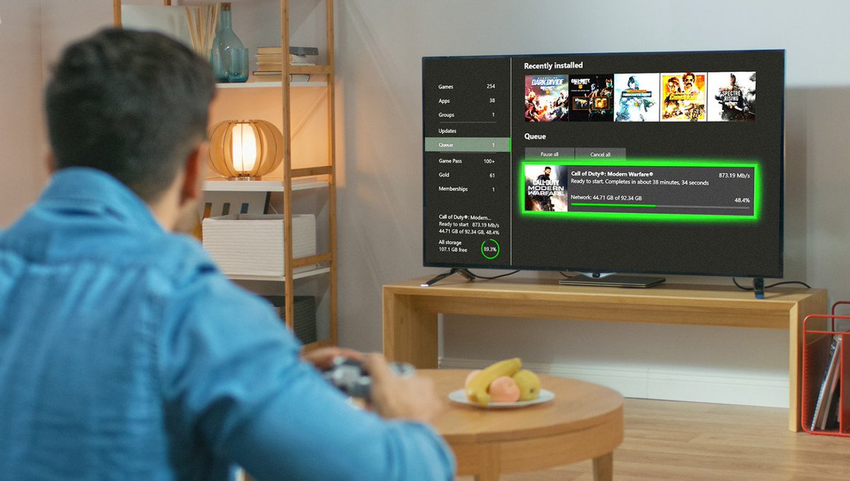 TheBabylonBee's tweet photo. Father's Only Spare Moment To Play Video Games Spent Downloading Updates https://t.co/nkL00aIWpt https://t.co/3eT1AMIrbi