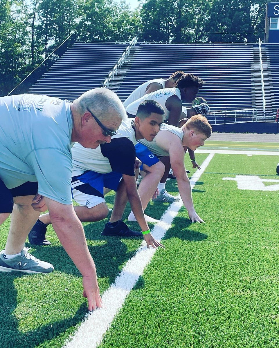 On Friday Chesterfield PAL assisted with the Work Hard Play  Hard football camp featuring Anthony Harris. Everyone had a great time at Bird High School. Some of our officers even participated in the practice drills too!