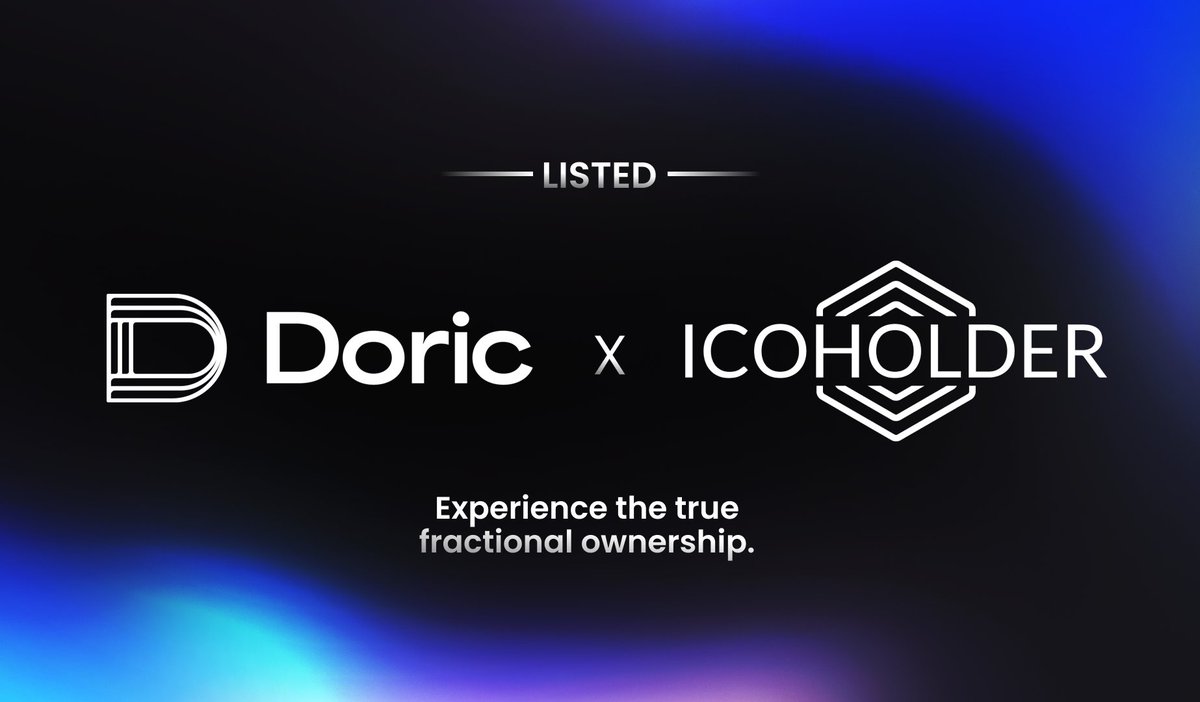 DoricOfficial's tweet photo. Doric is now listed on @icoholder

Find the $DRC real-time market insights, trade data, analytics, and more on #ICOholder

#DoricNetwork #Ethereum https://t.co/RIy2RO8thp
