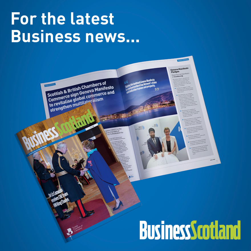 BusinessScotMag's tweet photo. ISSUE 3⃣0⃣ OUT NOW

Read the latest news from across the @ScotChambers in Business Scotland Magazine - Issue 30. Read our new issue online here: https://t.co/kIUVL4QXts  

#scotland #businessscotland #scottishchambers https://t.co/pgEliuykmJ