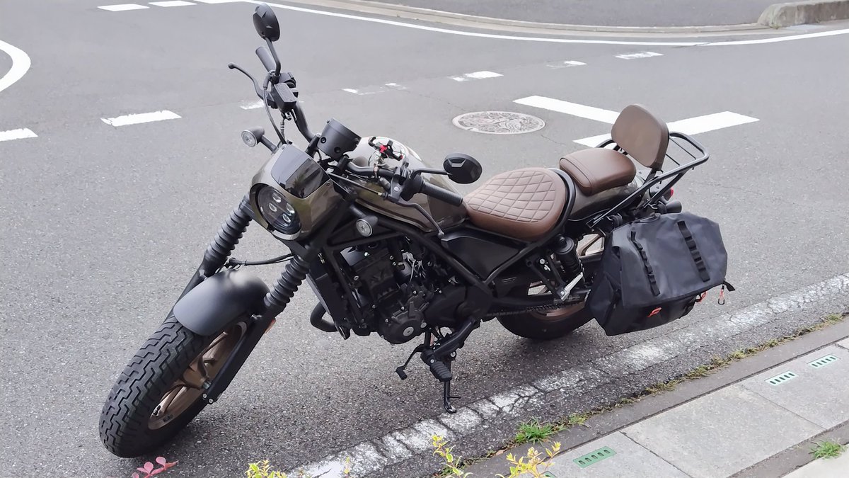 swfdna8070sw's tweet photo. エンデュランスのバックレストが届いたので装着
今度子供とタンデムしてみようっと

#レブル250
#Rebel250 https://t.co/cuBmbVOFRm