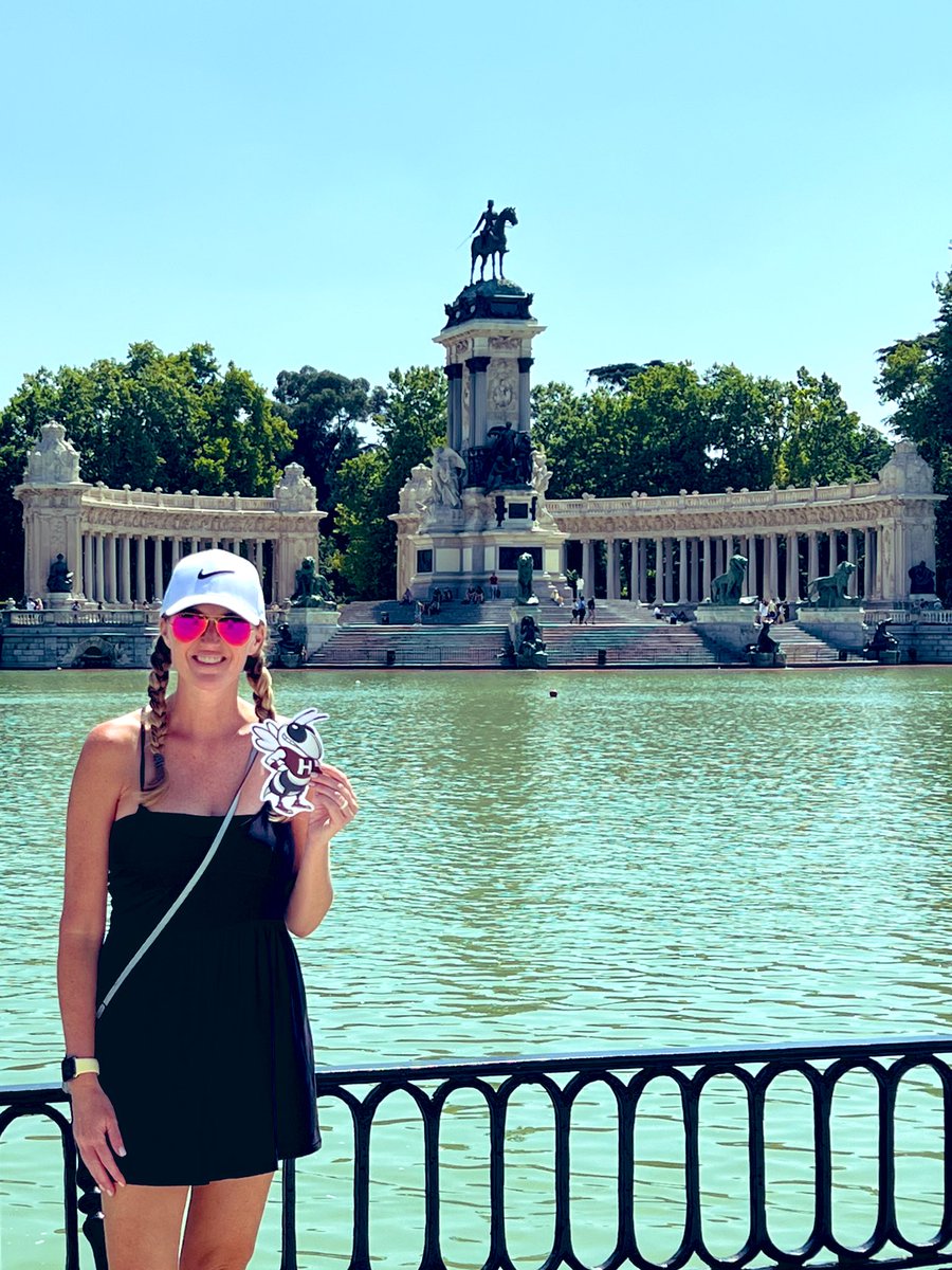 Paris and Madrid with Mrs. Pinero #flathornet