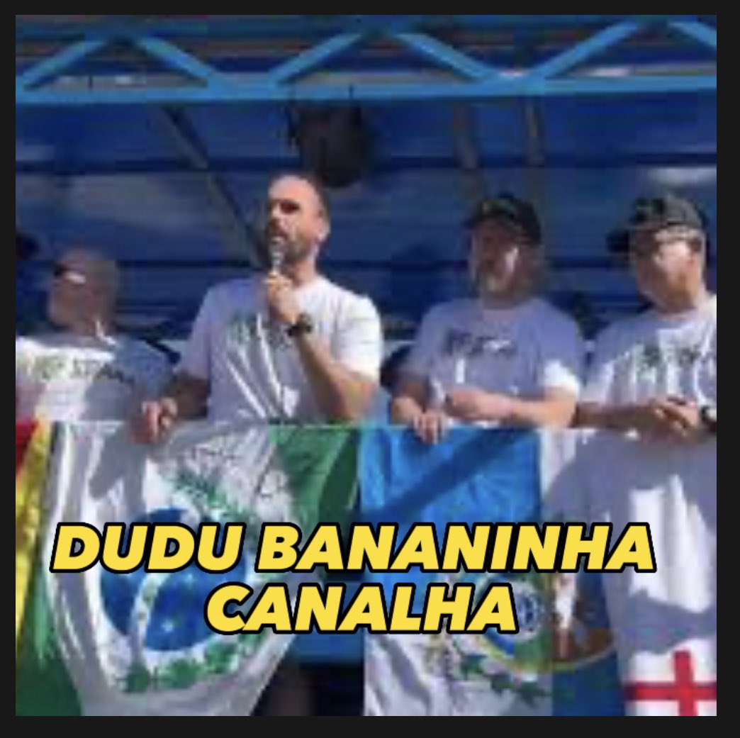 Cadê a galera que acha DUDU BANANINHA CANALHA para me dar bom dia? 
Inaceitável o ataque aos professores, dizendo que “professores são piores do que traficantes”. 
PROFESSORES MERECEM RESPEITO