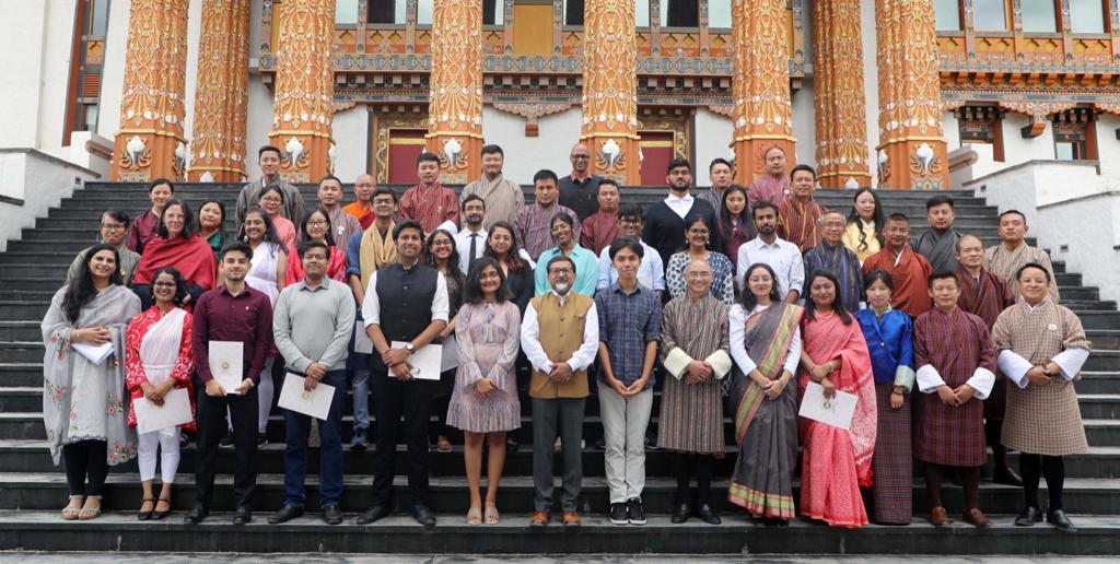 India in Bhutan (@indiainbhutan) on Twitter photo Amb <a href="/SudhakarDalela/">Sudhakar Dalela</a> interacted with students from 🇮🇳 and the region, participating at the inaugural summer school at JSW School of Law-the first law school in 🇧🇹. A privilege for India to partner with <a href="/BhutanLaw/">JSW School of Law</a> in the development of a world-class academic institution in Bhutan. Amb <a href="/SudhakarDalela/">Sudhakar Dalela</a> interacted with students from 🇮🇳 and the region, participating at the inaugural summer school at JSW School of Law-the first law school in 🇧🇹. A privilege for India to partner with <a href="/BhutanLaw/">JSW School of Law</a> in the development of a world-class academic institution in Bhutan.