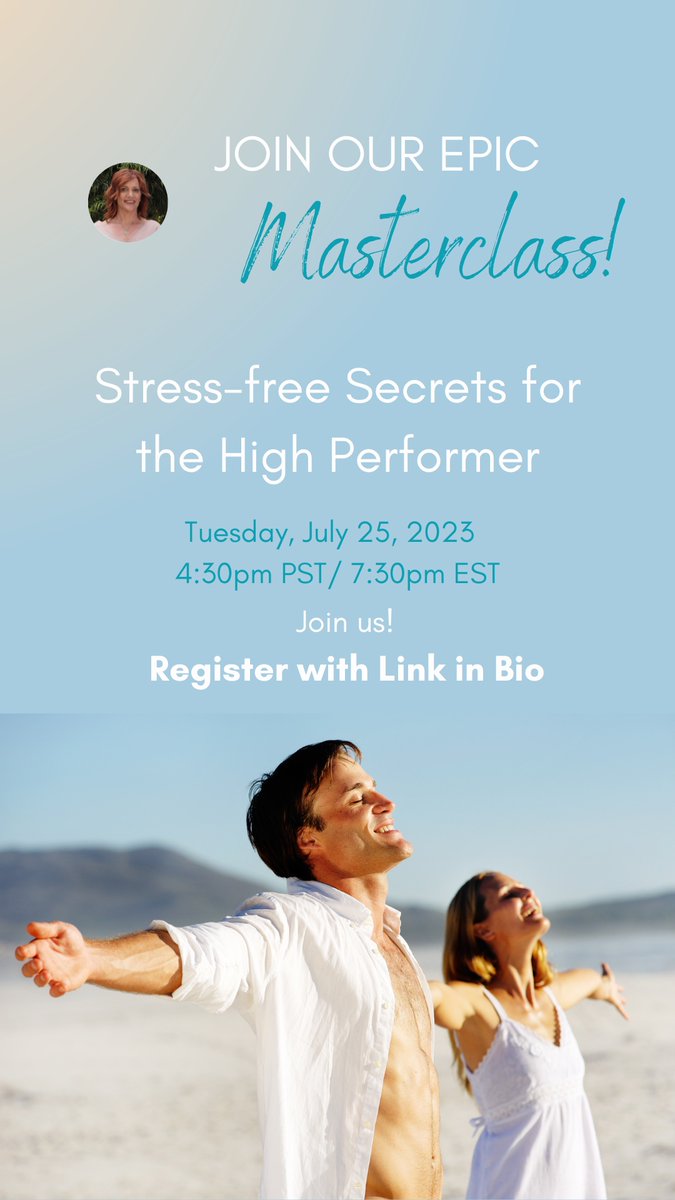 HealthyDataGuy's tweet photo. Learn the connection between stress, sleep, mood, energy, &amp; food cravings. Join our free Masterclass. Can't attend live? Register to access the recording anytime:) 👉 https://t.co/juLRaPxySv
#StressManagement #SleepQuality #FoodCravings #HealthyLiving #HighPerformer #SelfCare https://t.co/QMmP0xY3gV