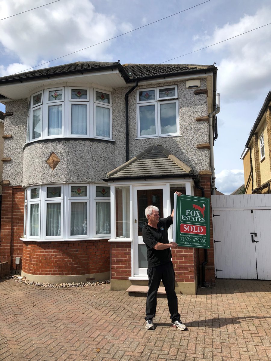 #foxestates have just sold this house in sunny #westdartford a great area with super schools.