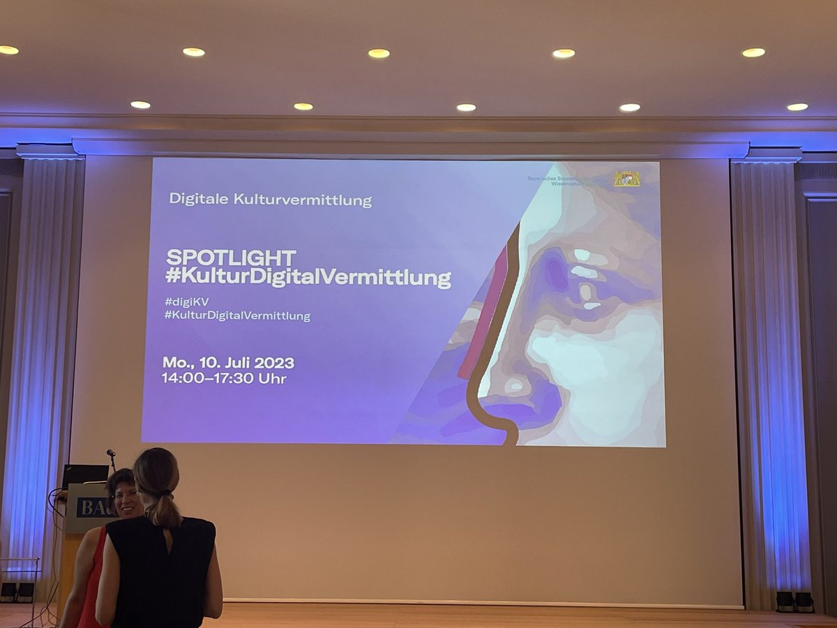 thisistrott's tweet photo. Jetzt in München in der Bayerischen Akademie der Wissenschaften. Bin sehr gespannt auf die Projekte der Kolleg*innen aus Bayern. #digiKV #KulturDigitalVermittlung https://t.co/y8cQPVOu58